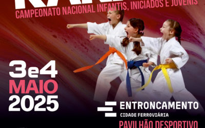 Campeonato Nacional Karate – Infantis, Iniciados e Juvenis, Entroncamento 2025