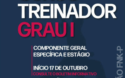 Curso de Treinado de Karata – Grau I – 10º Edição